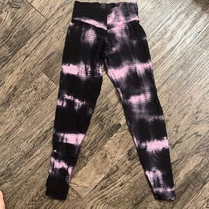 OS Booty by Brabant tie dye full length - black & pink